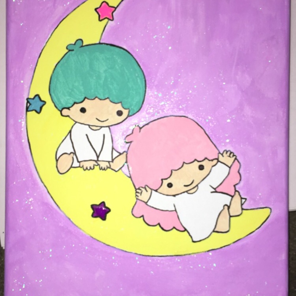 little twin stars painting